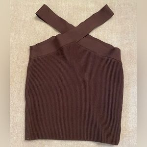 Aritzia Babaton sculpt knit tank top